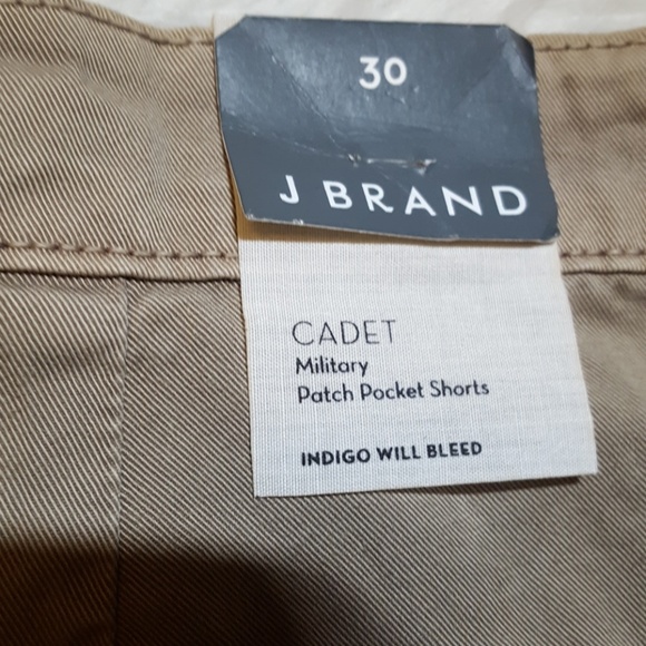 NWT J Brand Cadet Taupe Shorts - Size 30 - Picture 4 of 5